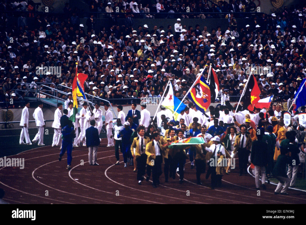 Los Angeles Olympics 1984 - Closing Ceremony Stock Photo