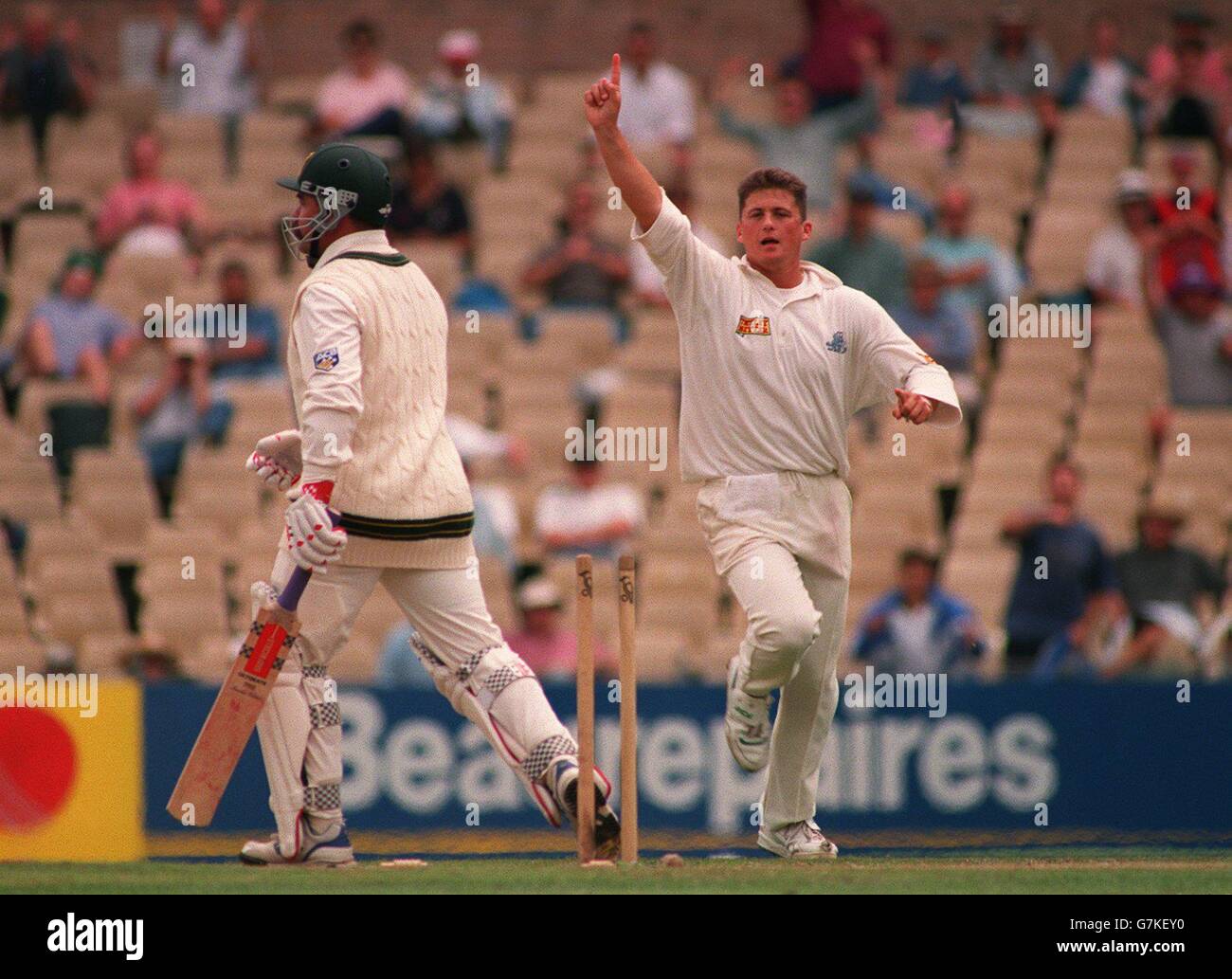 International Cricket - Australia v England - Third Test - Sydney Stock Photo