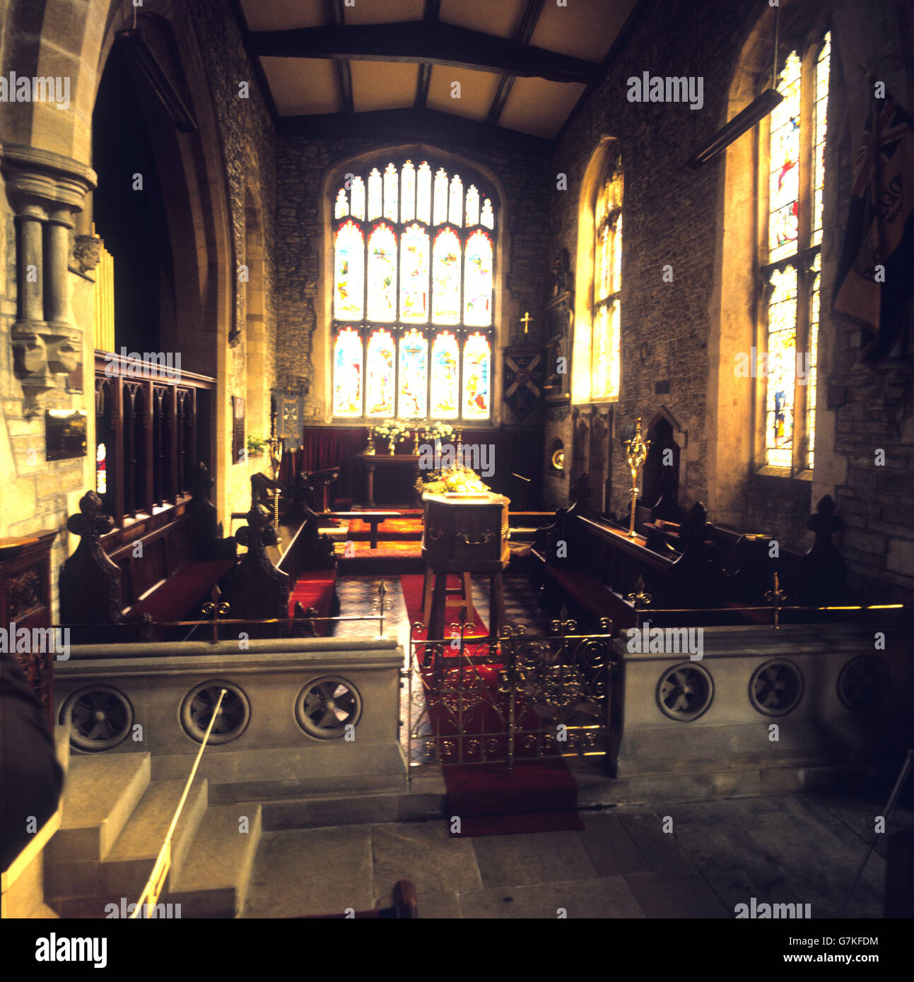 Royalty Prince William of Gloucester Funeral Barnwell Stock Photo