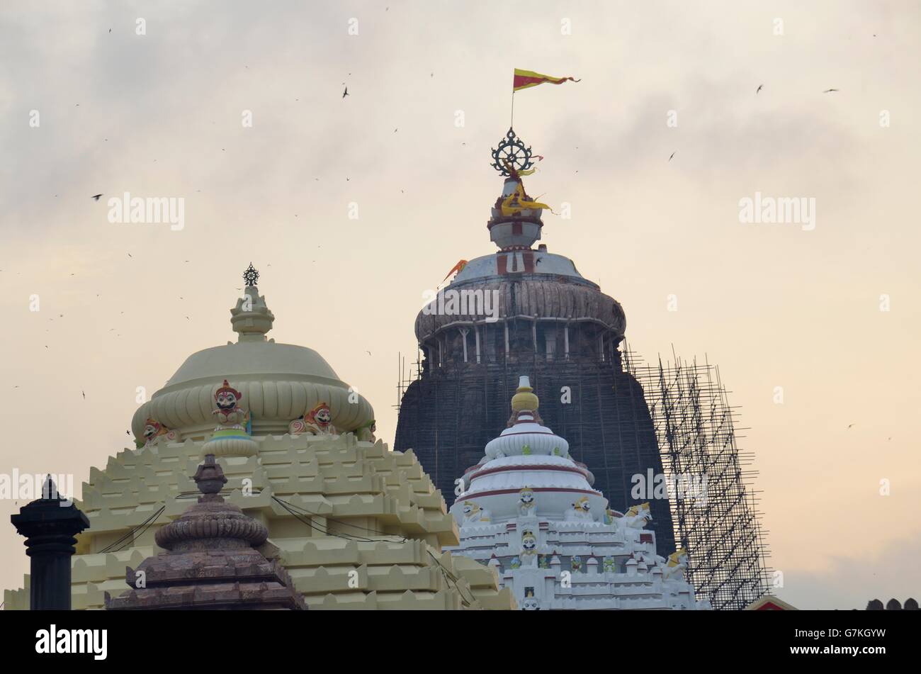 Lord Jagannatha Temple, Puri, Orissa, India Stock Photo