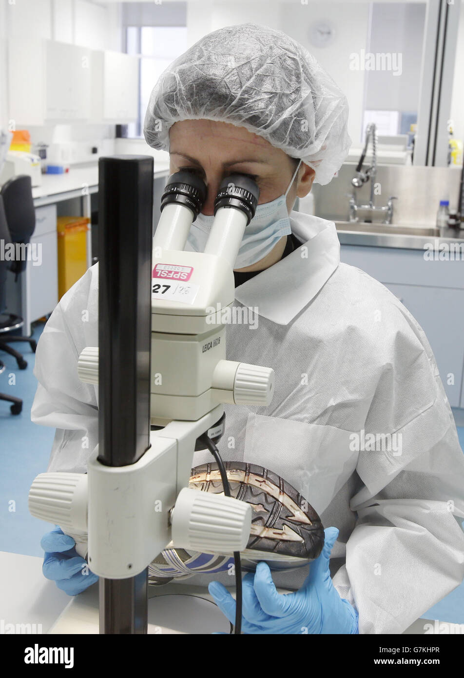 6m investment boosts DNA profiling Stock Photo