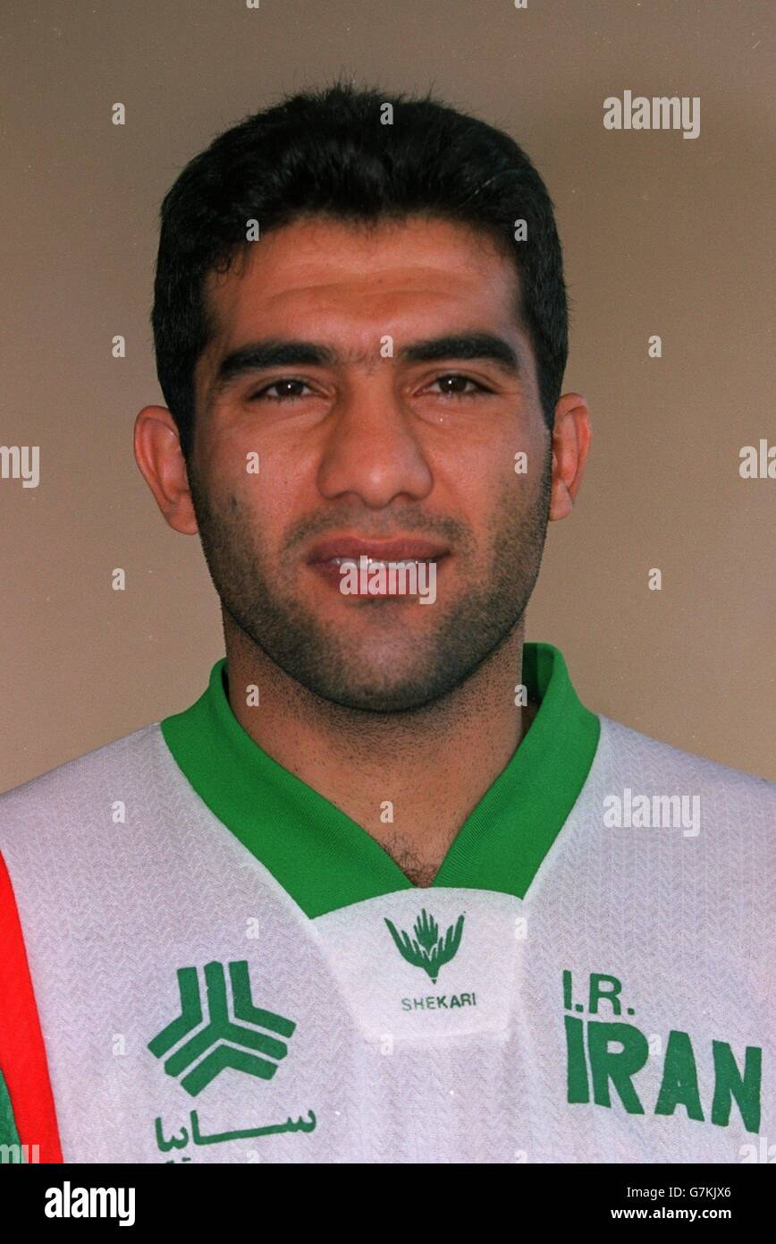 International Soccer ... ASIA'96  ... Iran Stock Photo
