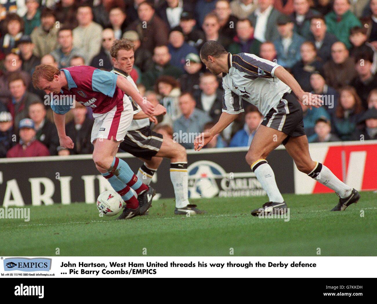 Soccer - Carling Premiership - Derby County v West Ham United ...