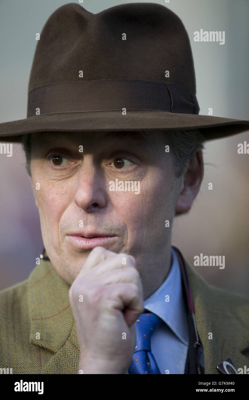 Horse Racing Clarence House Chase Raceday Ascot Racecourse Stock