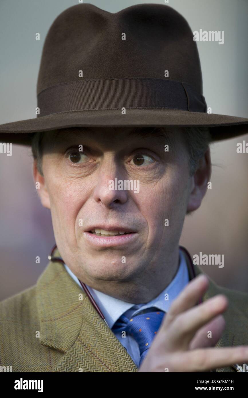 Guy Henderson, the new chief executive of Ascot Racecourse, watches the