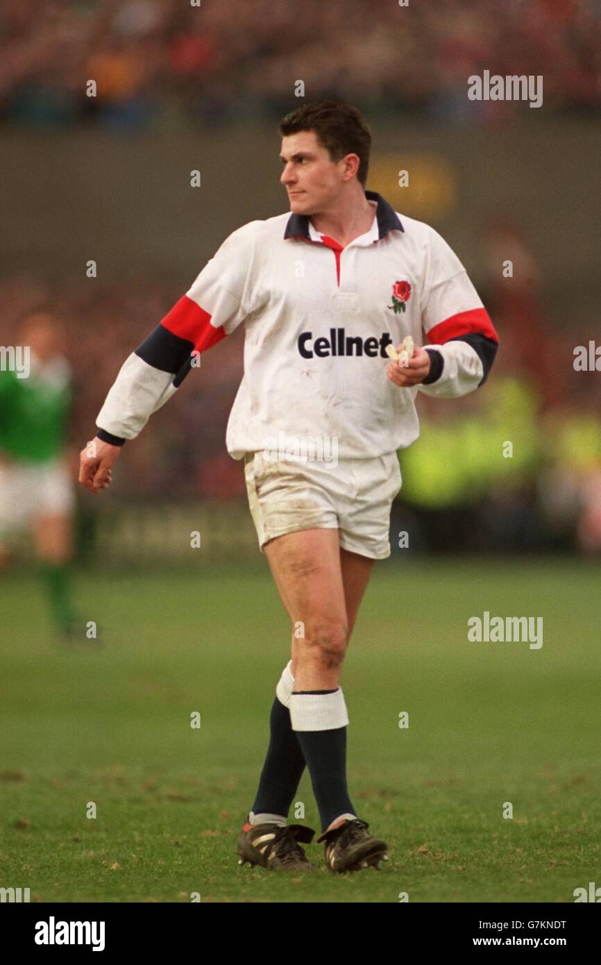 Rugby Union - Five Nations Championship - Ireland v England Stock Photo