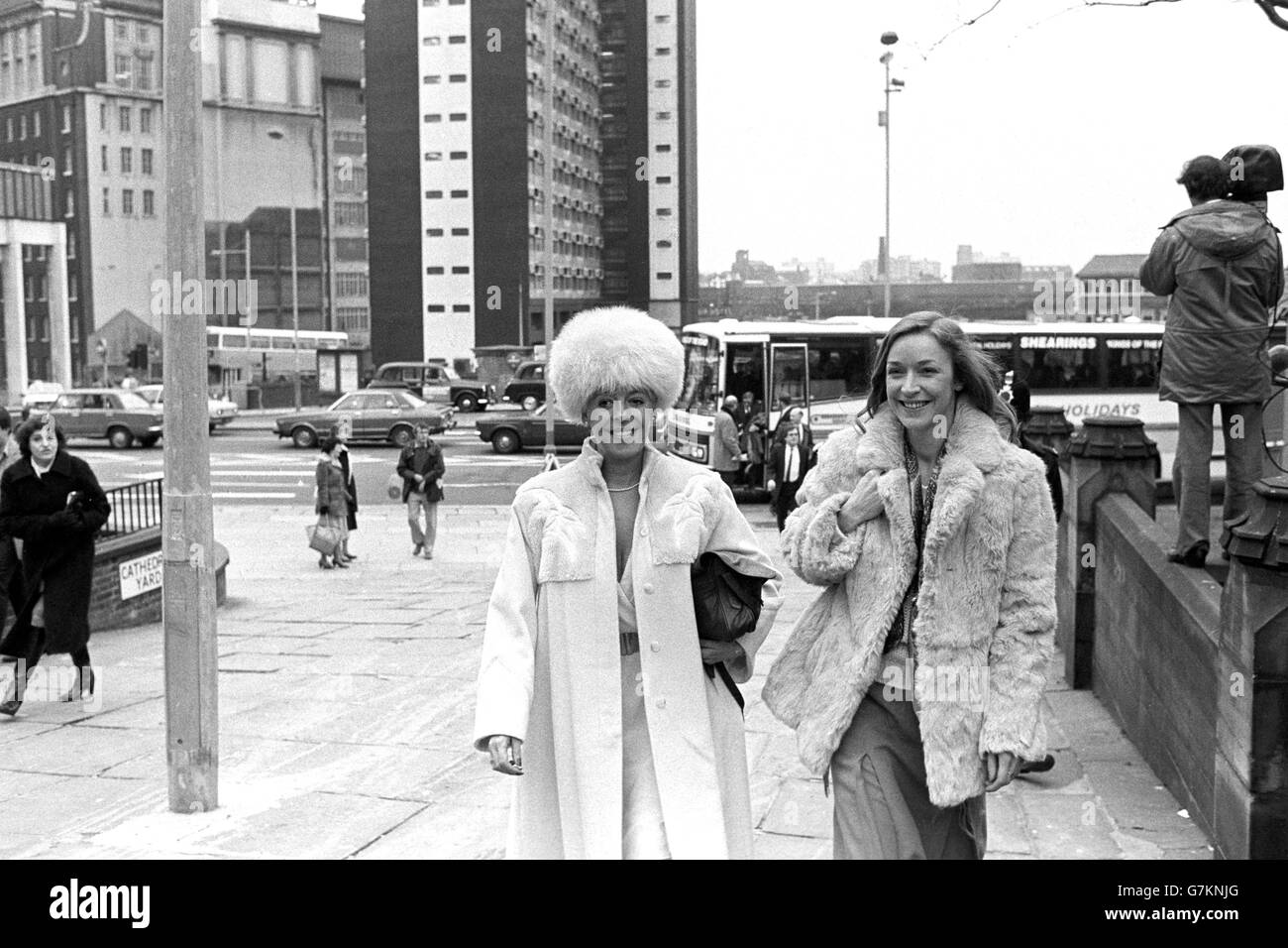 Television - Coronation Street - Violet Carson Memorial - Manchester Cathedral Stock Photo