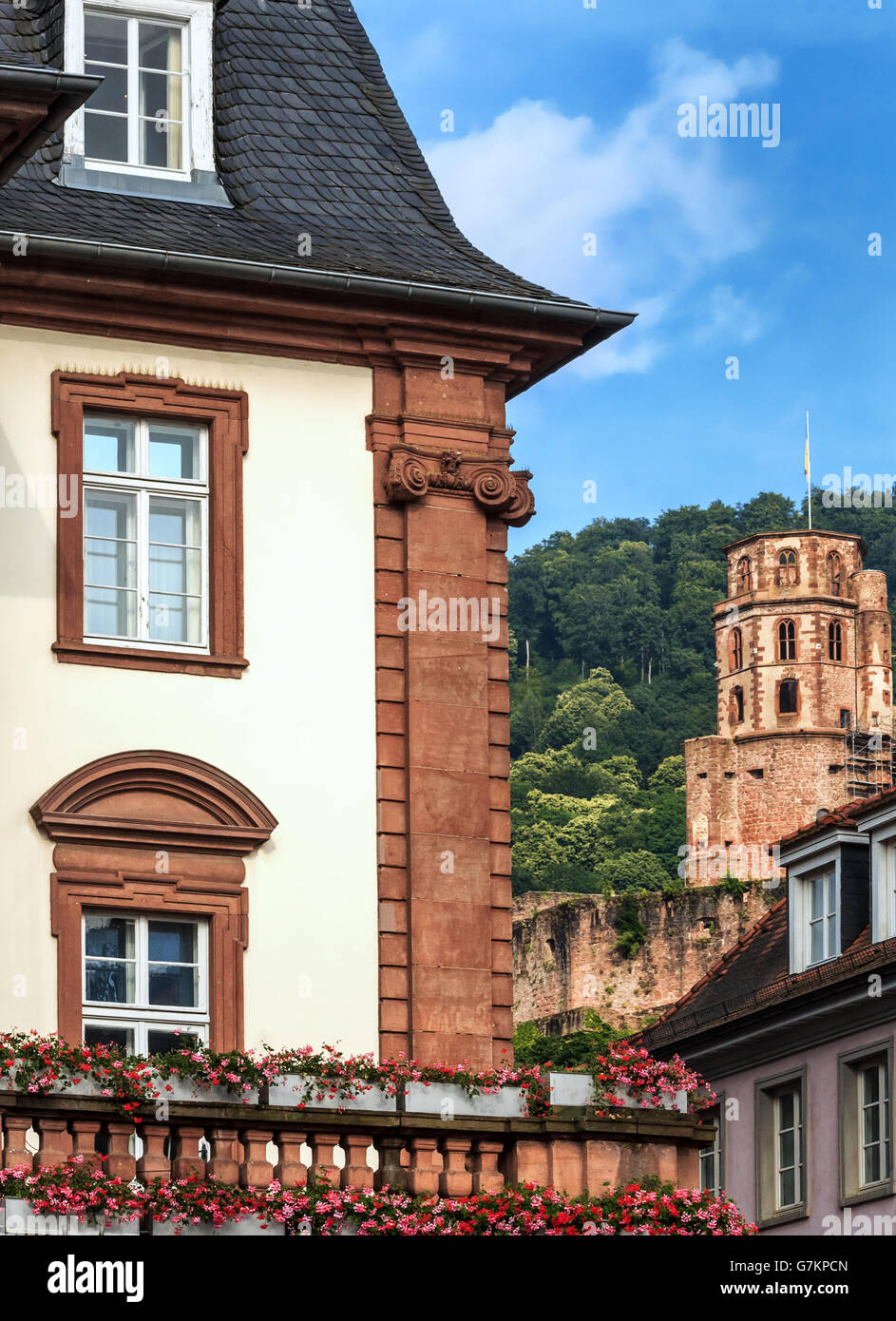 Town Hall in Heidelberg, Germany Stock Photo Alamy