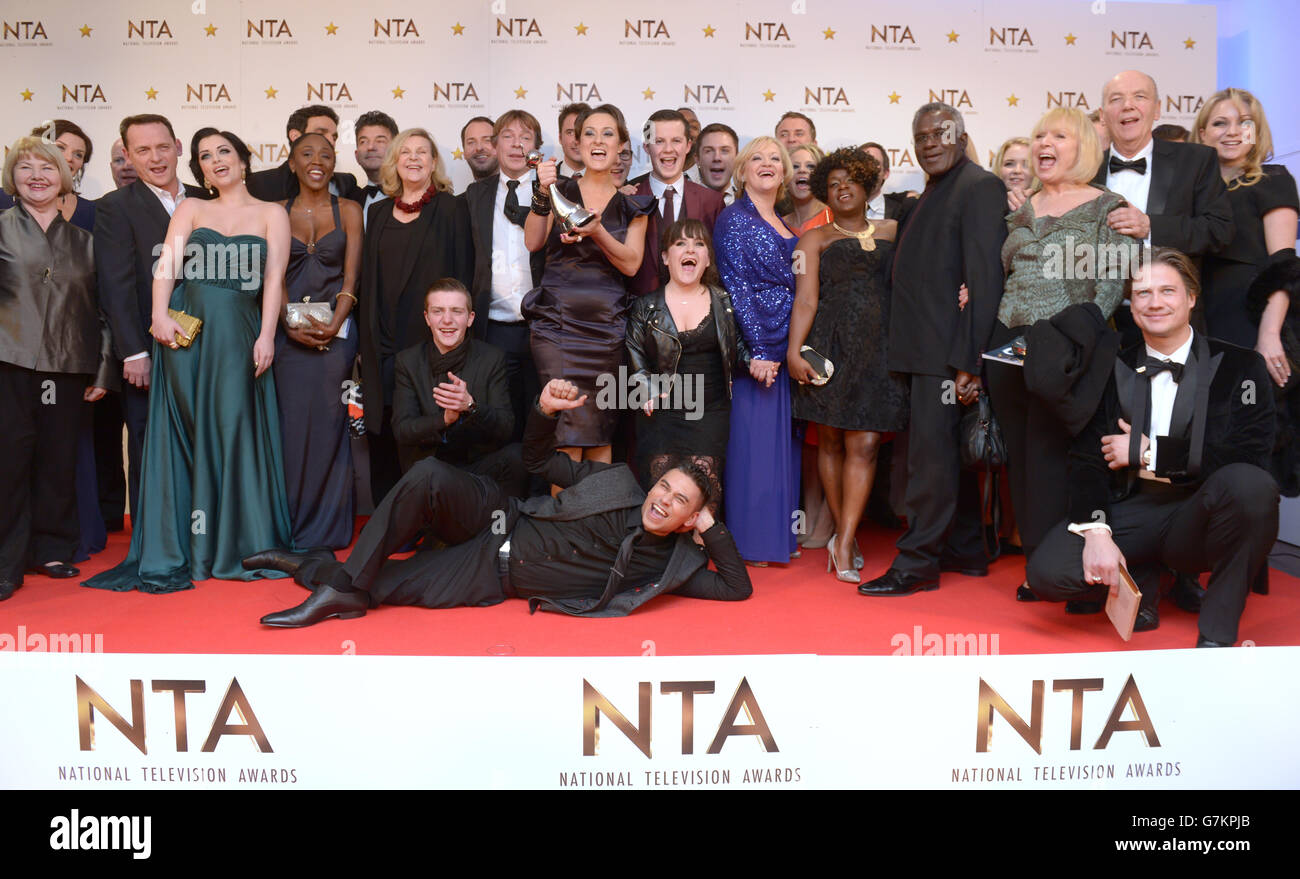 National Television Awards 2015 Press Room London Stock Photo Alamy