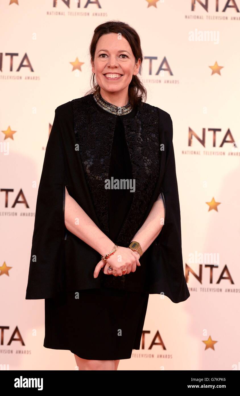 Olivia Colman At The 2015 National Television Awards At The O2 Arena