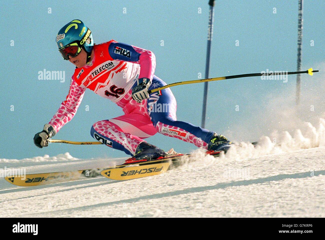 Skiing - Alpine World Skiing Championships - Women's Giant Slalom Stock Photo