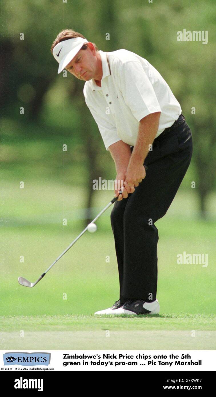 GOLF, Alfred Dunhill PGA, Houghton Golf Course, Johannesburg, South