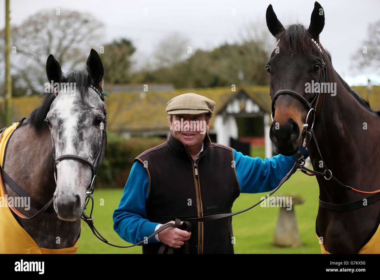 Horse Racing Nicky Henderson Stable Visit Seven Barrows Stables