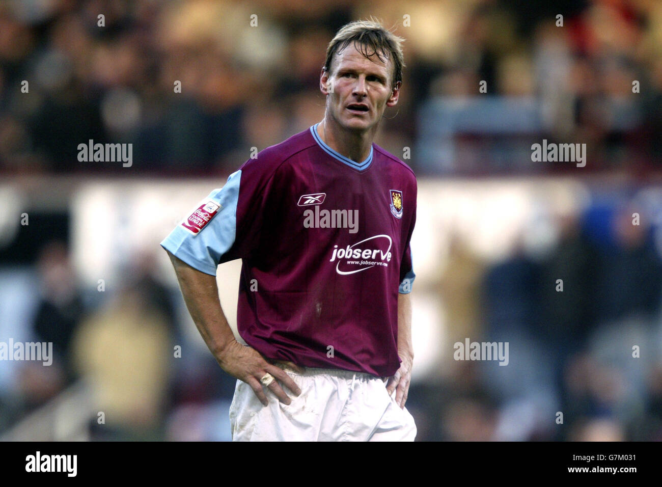 Soccer - Coca-Cola Football League Championship - West Ham United v Nottingham Forest. Teddy Sheringham, West Ham United Stock Photo