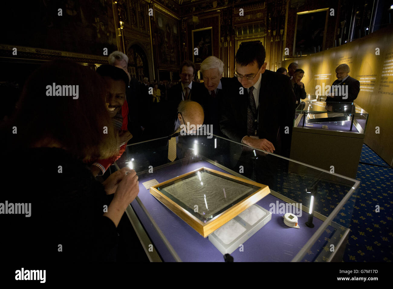 Magna Carta and Parliament exhibition Stock Photo - Alamy