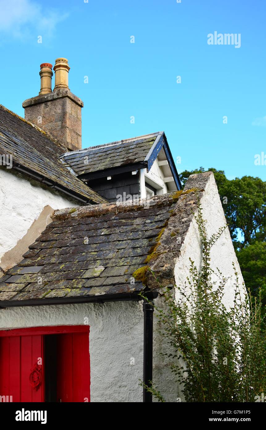 Red Painted Cottage Stock Photos Red Painted Cottage Stock