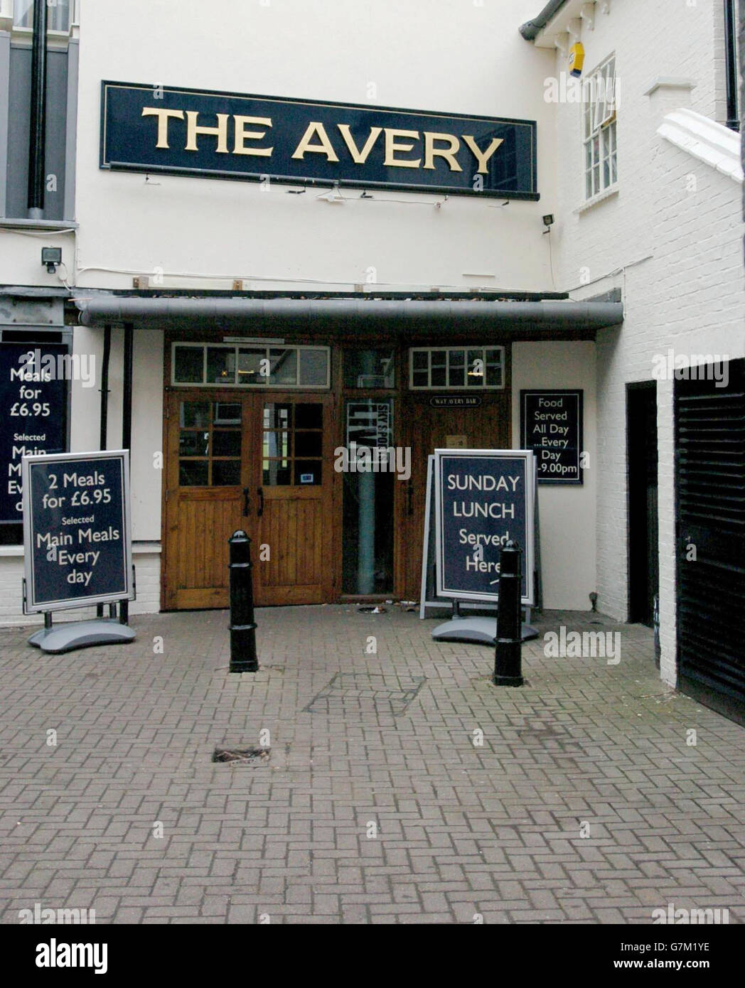 The Avery Pub on Regent Street, Cambridge where student Sally Geeson, 22, was last seen on New Years Eve after becoming separated from friends. Stock Photo