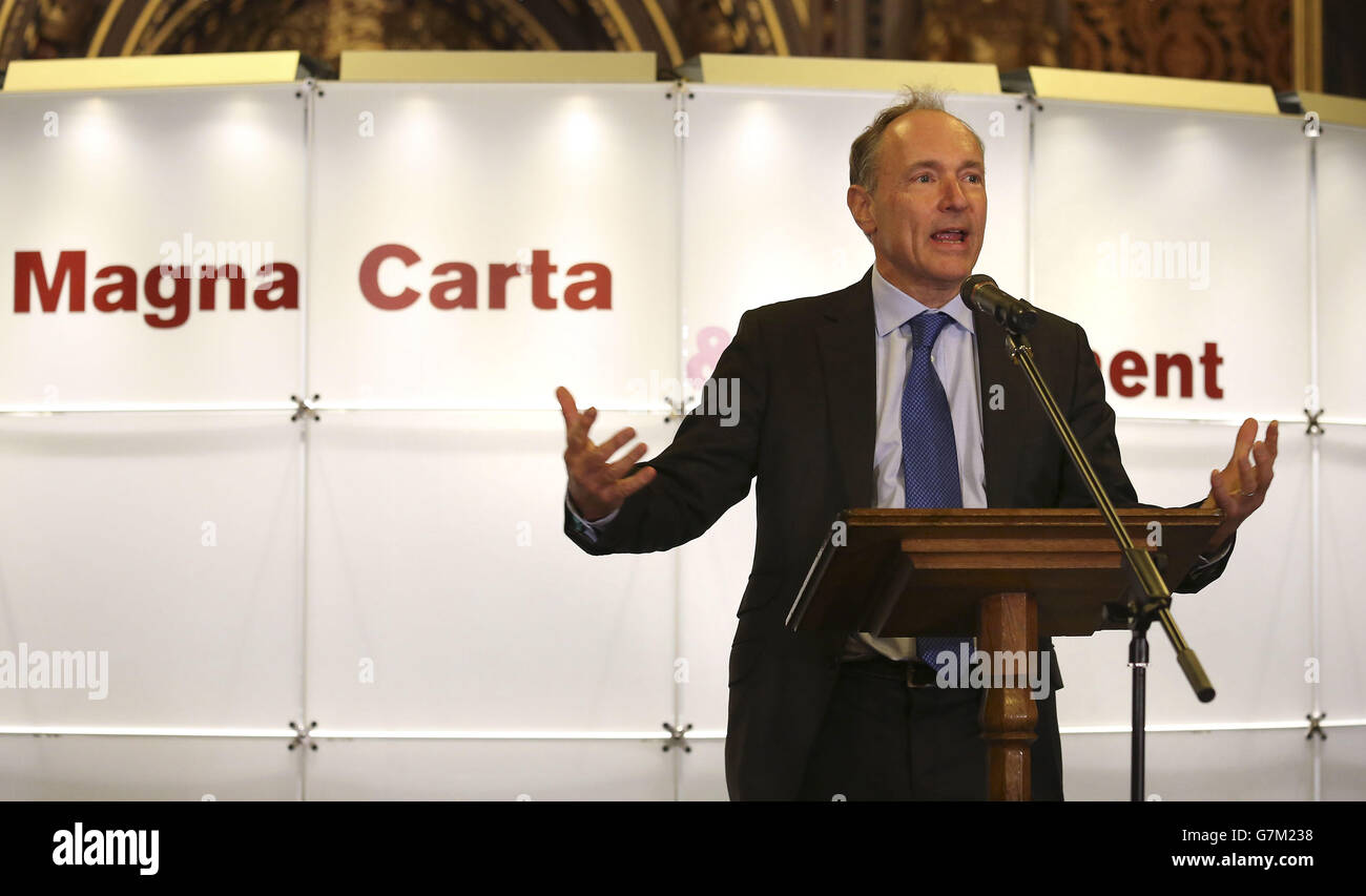 Magna Carta and Parliament exhibition Stock Photo - Alamy