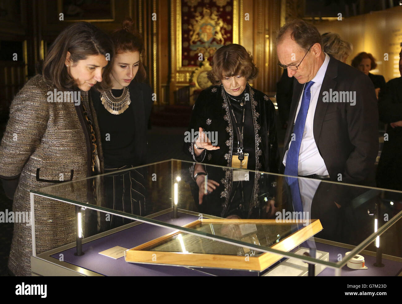 Magna Carta and Parliament exhibition Stock Photo - Alamy