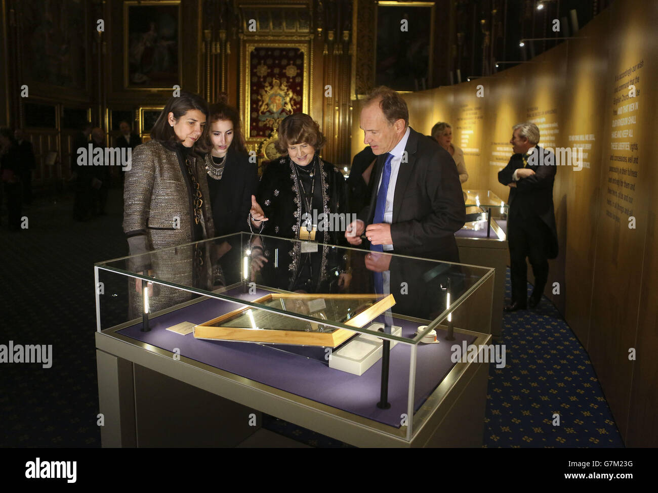 Magna Carta and Parliament exhibition Stock Photo - Alamy
