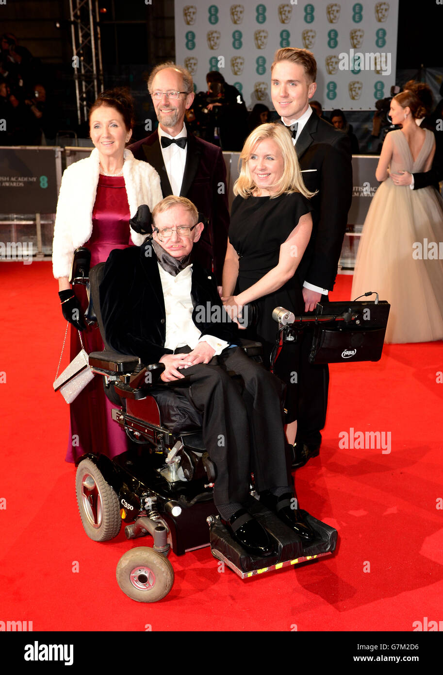 BAFTA Film Awards 2015 - Arrivals - London Stock Photo