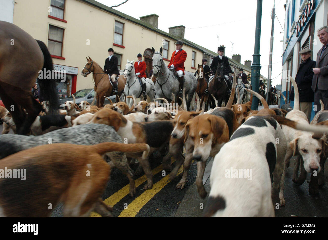The Meath Hunt Stock Photo Alamy
