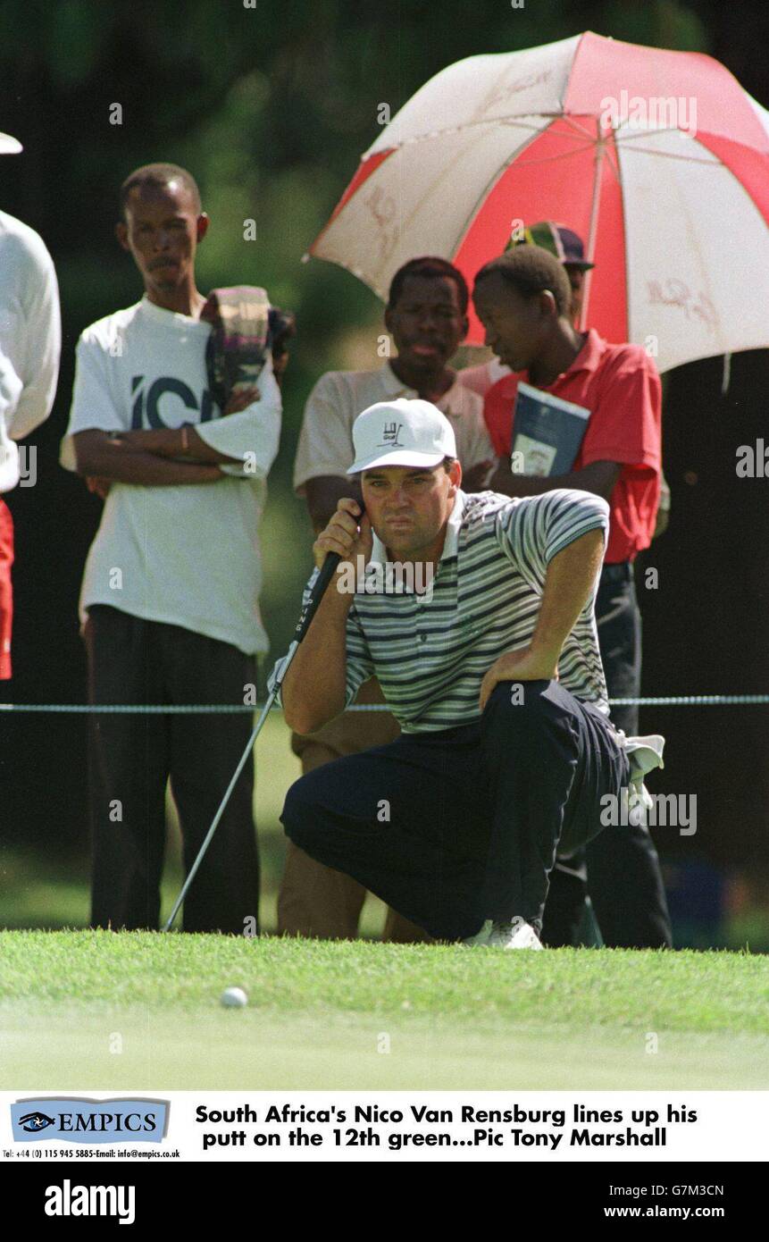 GOLF, Alfred Dunhill PGA, Houghton Golf Course, Johannesburg, South