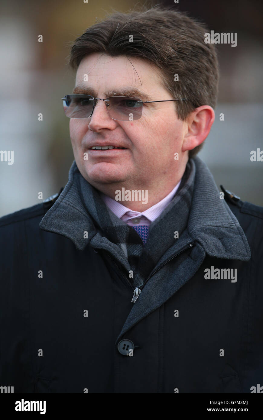 Horse Racing Ludlow Racecourse Stock Photo Alamy
