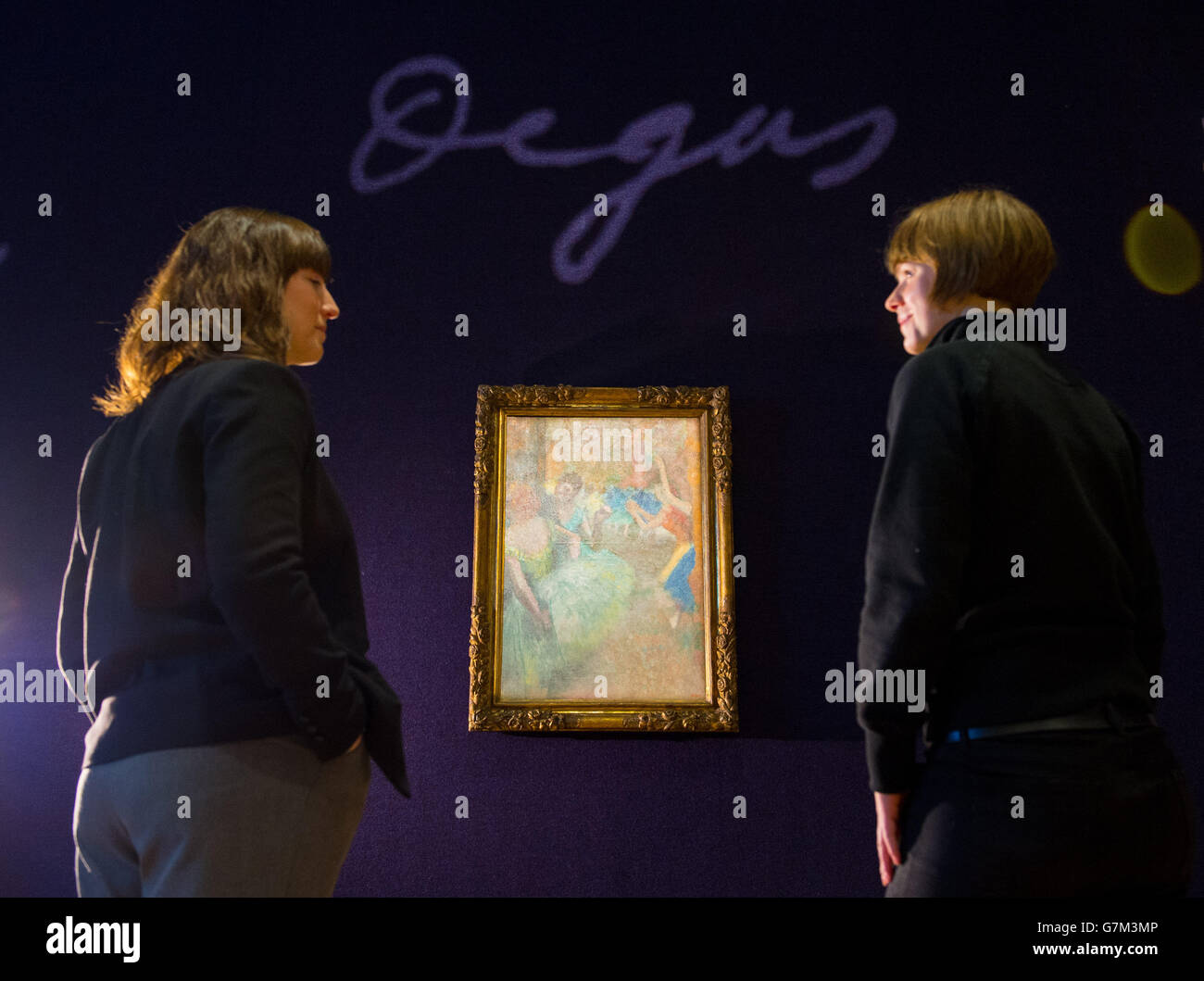 Impressionist And Modern Art Auction - Bonhams - London Stock Photo - Alamy