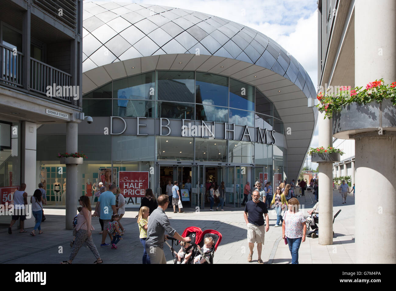 The Arc shopping centre, Bury St Edmunds Stock Photo Alamy