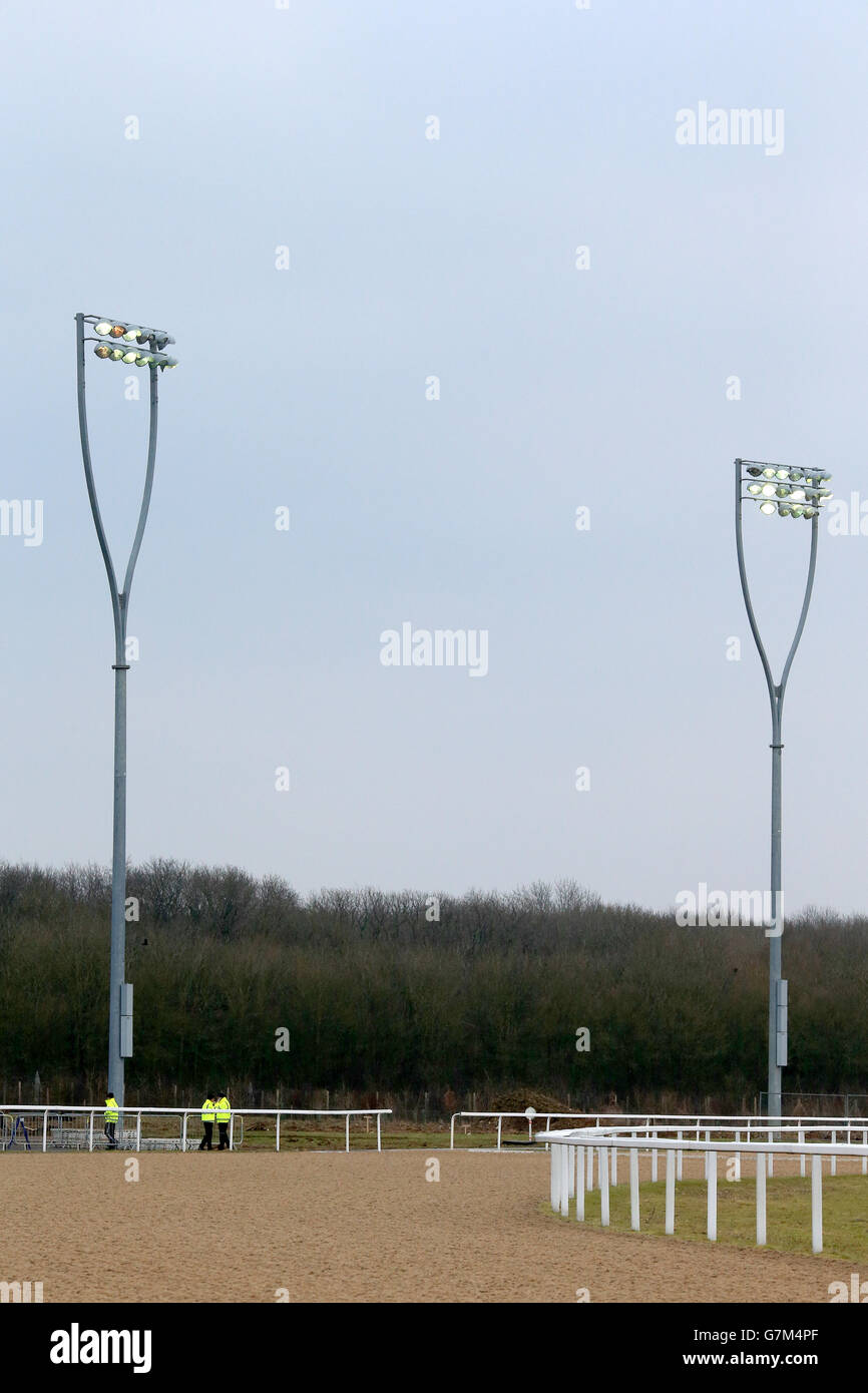 Horse Racing Chelmsford City Racecourse Stock Photo Alamy