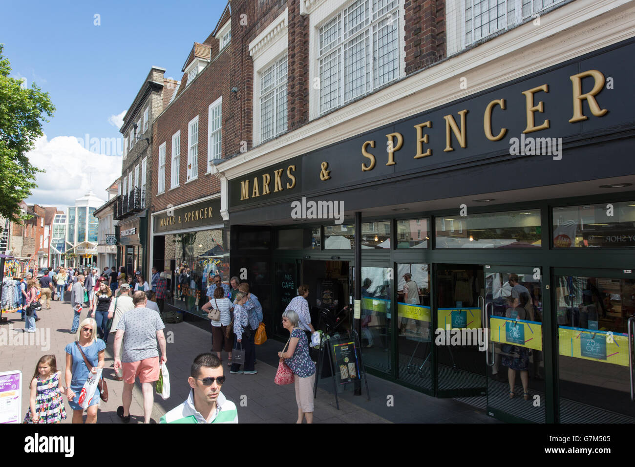 Bury St Edmunds, Suffolk Stock Photo Alamy