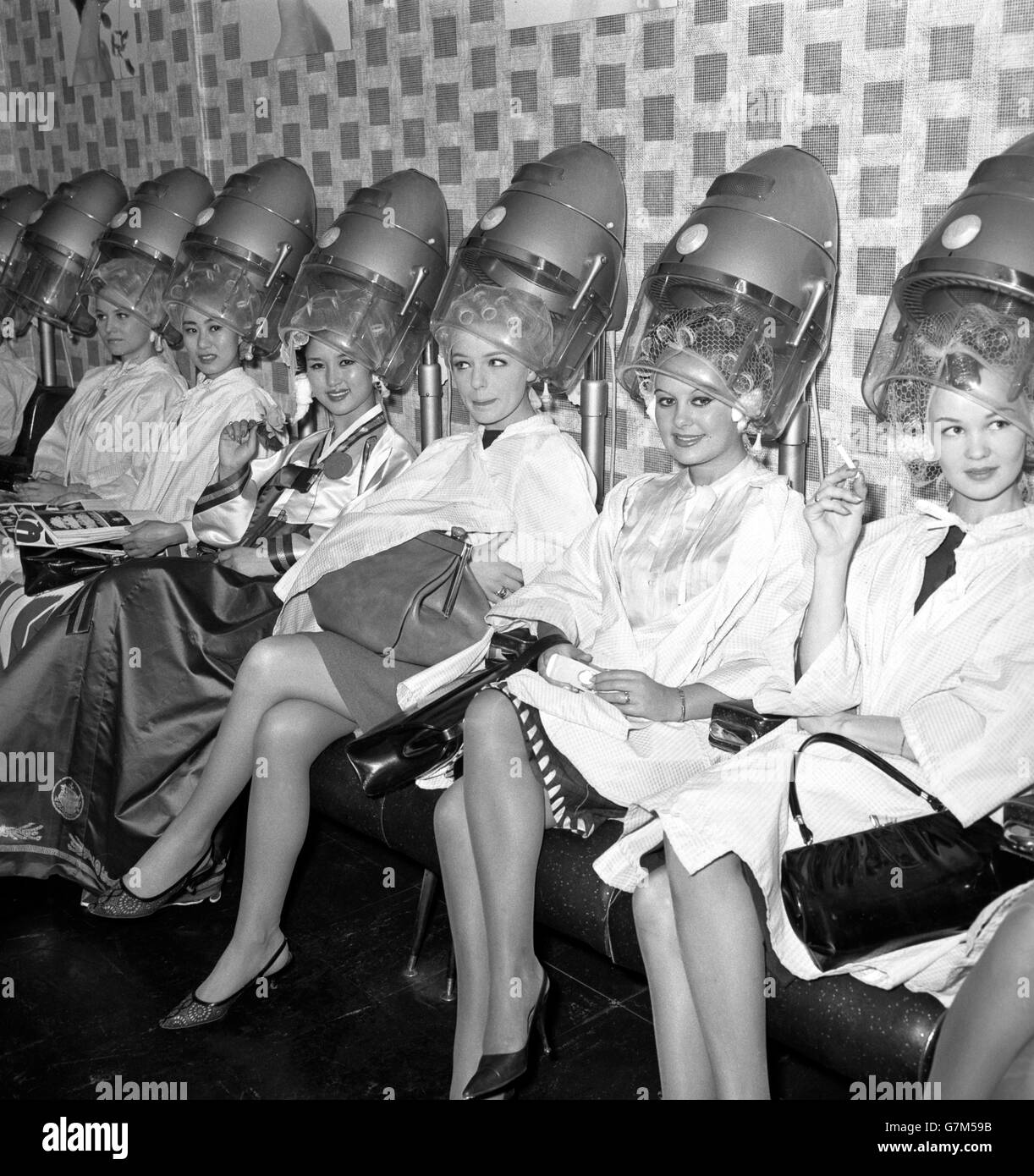 Miss World 1964 - La Belle Salon, Aldwych Stock Photo