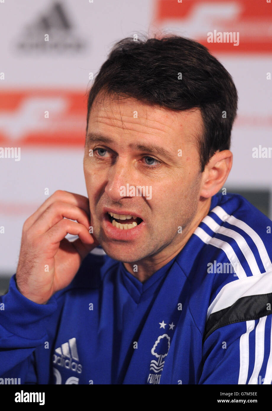 Soccer - Sky Bet Championship - Nottingham Forest Press Conference - City Ground Stock Photo