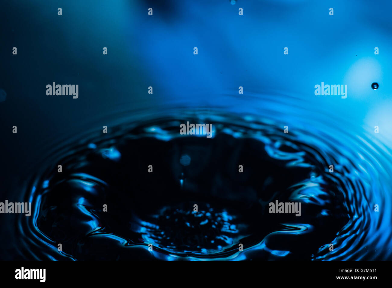 High Speed Drop Drops. High Speed Photography - Venice, IT Stock Photo - Alamy