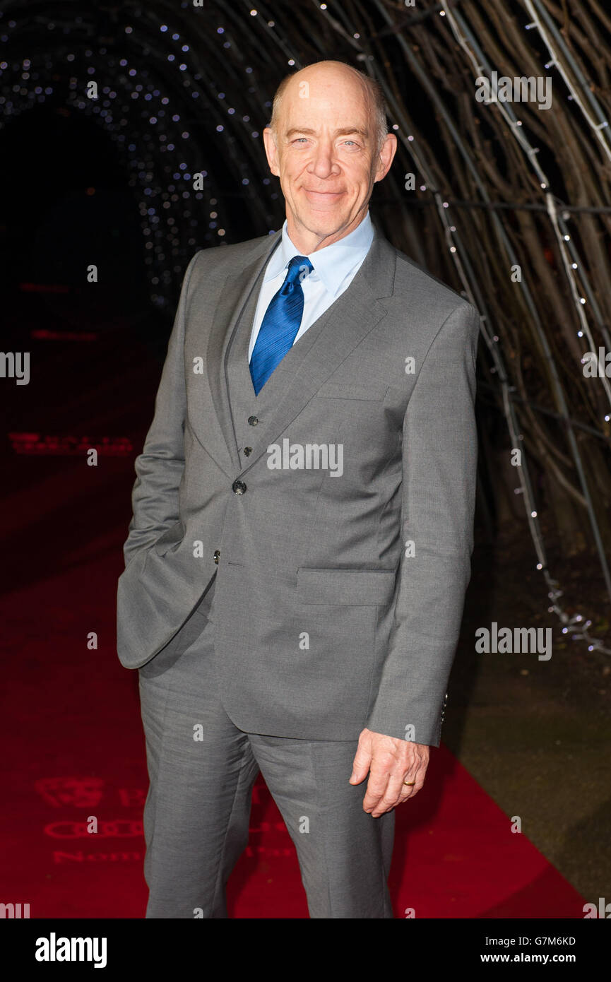 J.K. Simmons attends the Audi EE British Academy Film Awards Nominees Party, at Kensington Palace, London. Stock Photo