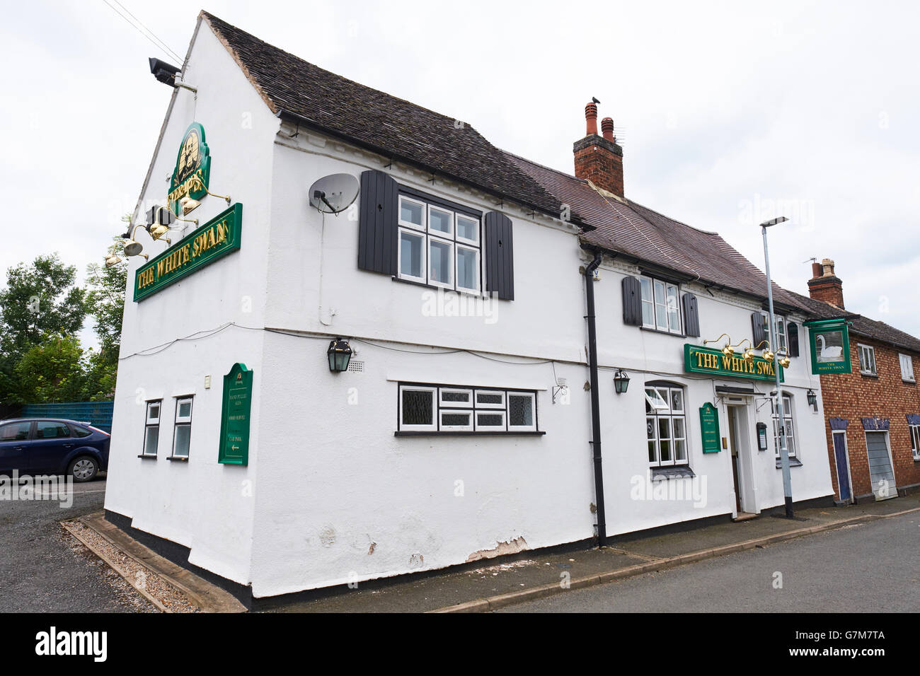 White Swan Public House High Street Stoke Golding Leicestershire UK