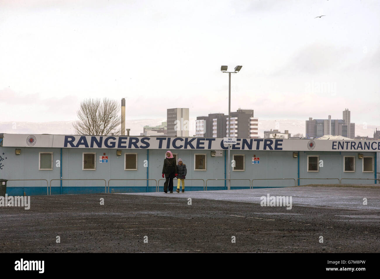 Soccer - William Hill Scottish Cup - Fifth Round - Rangers v Raith Rovers - Ibrox Stadium Stock Photo