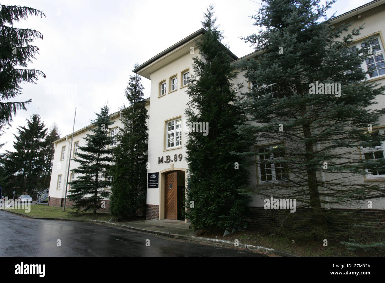 British soldier court marshall case bergen hohne hires stock