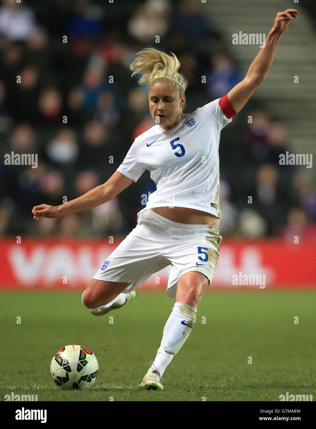 Soccer - Women's International Friendly - England v USA - Stadium:mk Stock Photo