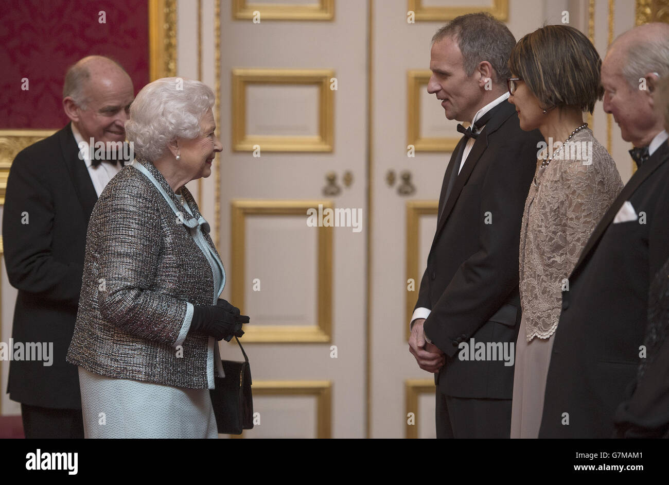 Queen attends Diabetes UK reception Stock Photo Alamy