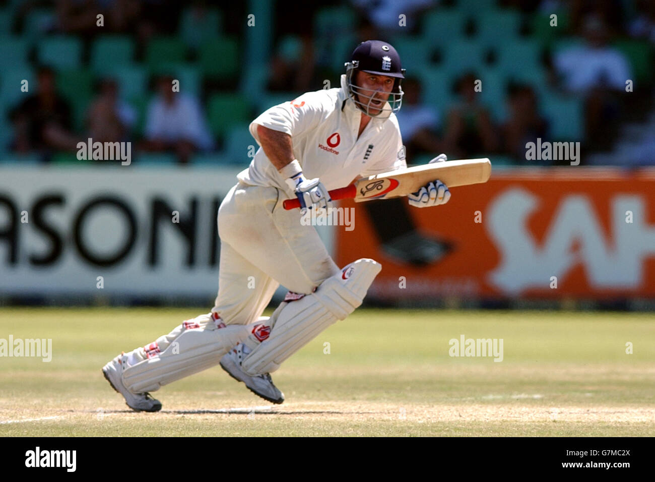 Cricket - Second Test - South Africa v England - Day Four. England's Graham Thorpe in action Stock Photo