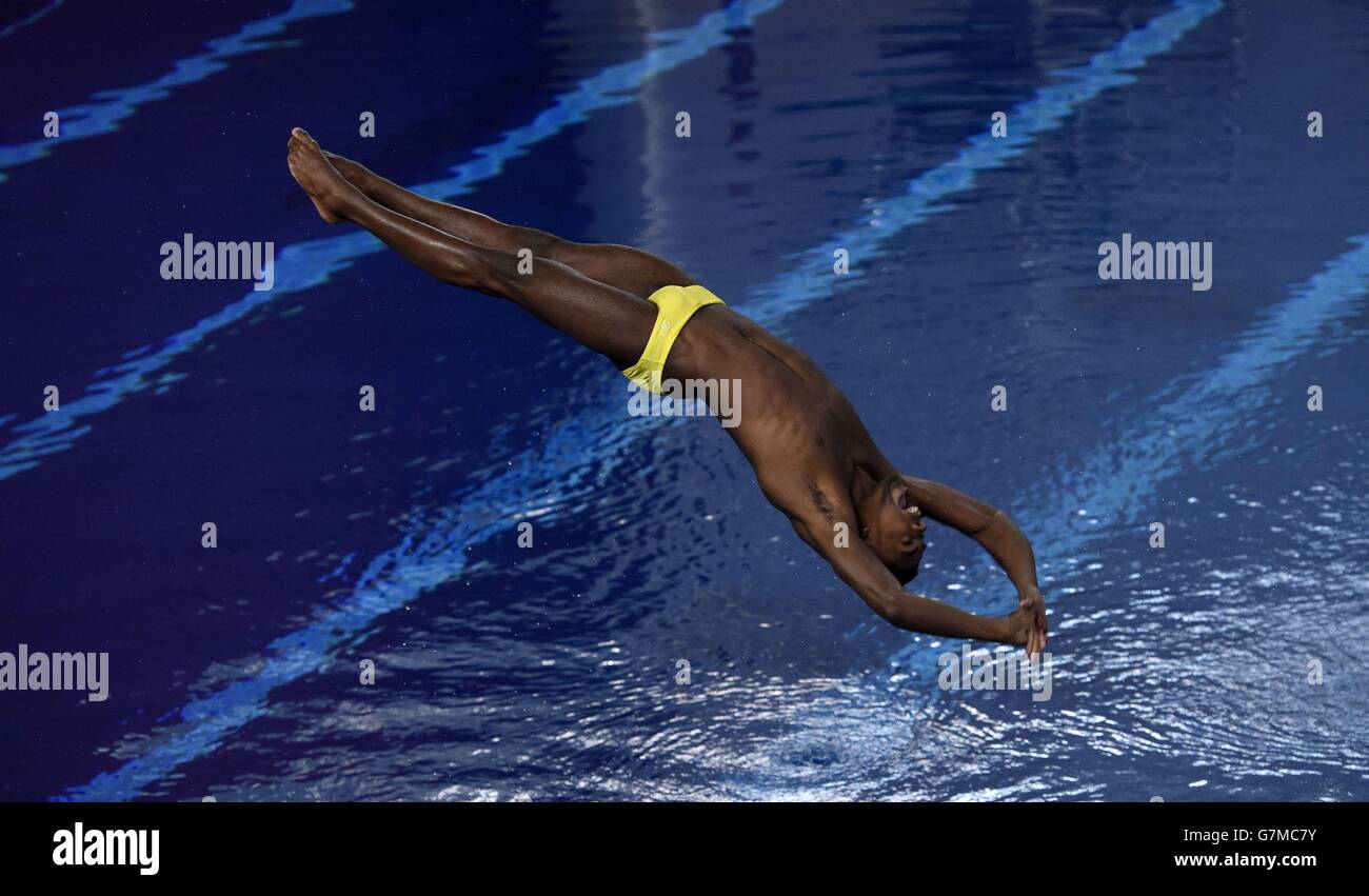 Day one british diving championships plymouth life centre hires stock