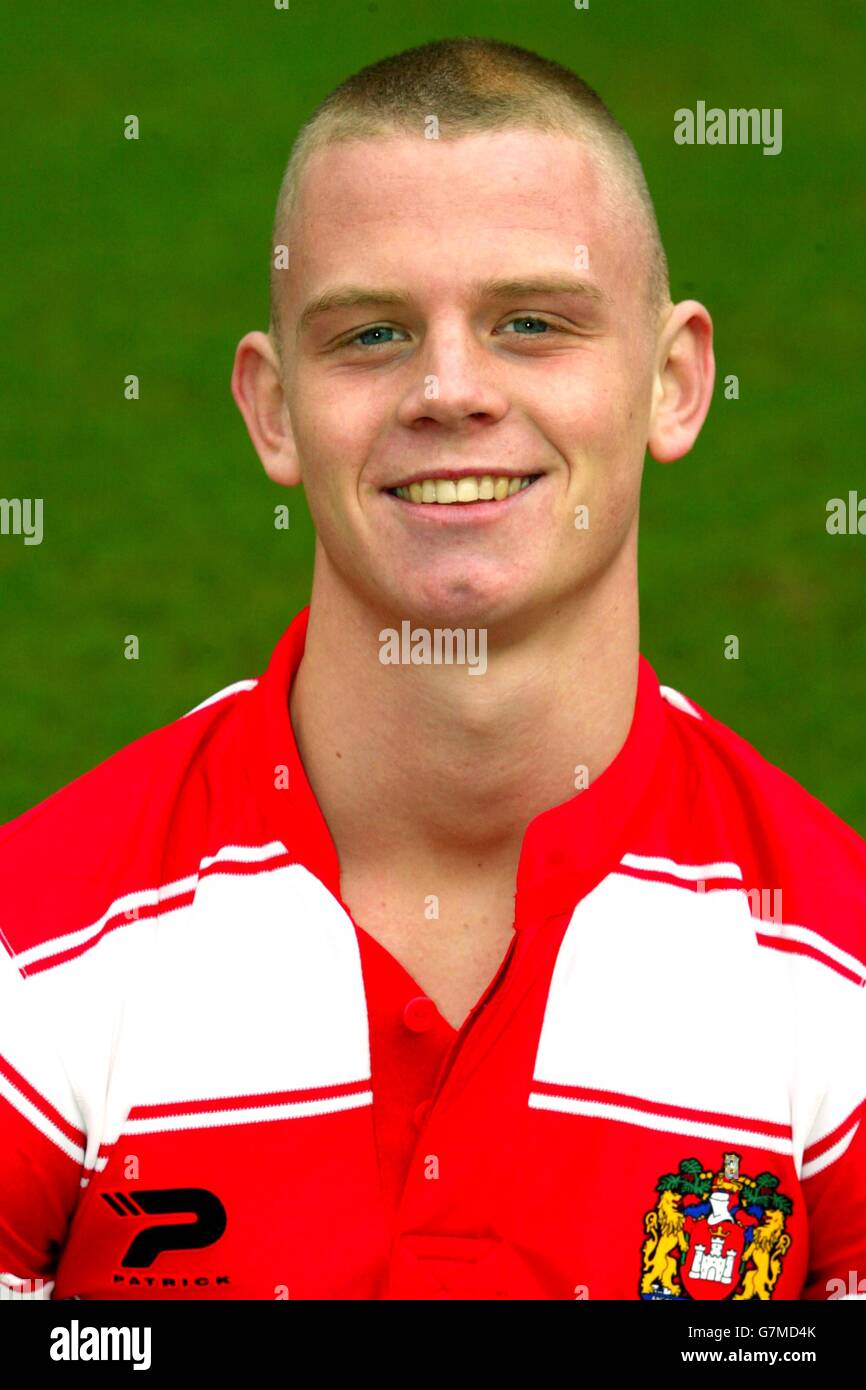 Rugby League Wigan Warriors Photocall. Kevin Brown, Wigan Warriors