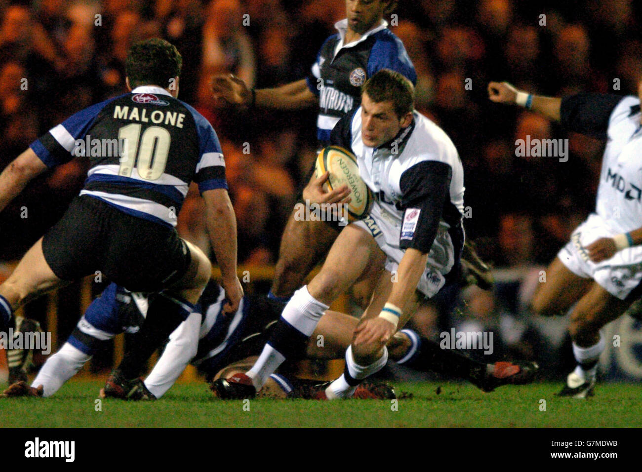 Rugby Union - The Powergen Cup - Quarter-Final - Sale Sharks v Bath Stock Photo