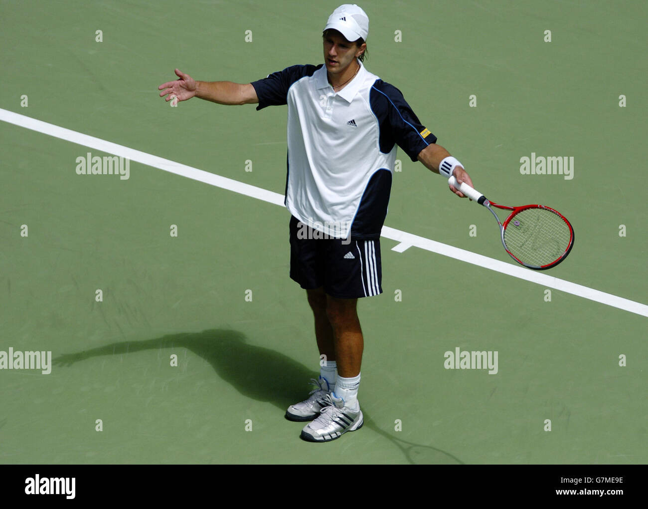 Tennis Australian Open 2005 Men's Third Round Stock Photo Alamy