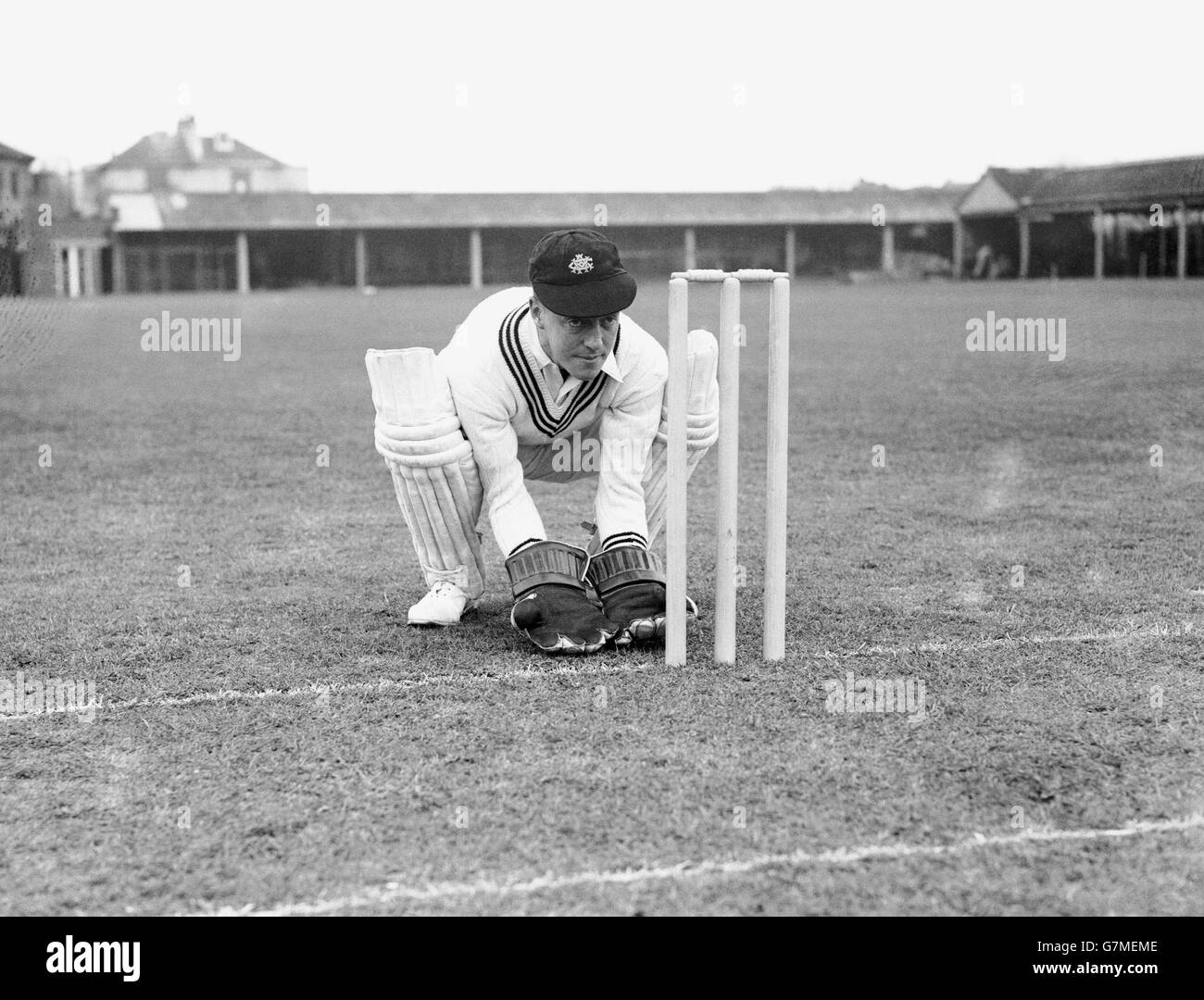 Cricket New Zealand Tour of England Nets Lord's Stock Photo Alamy