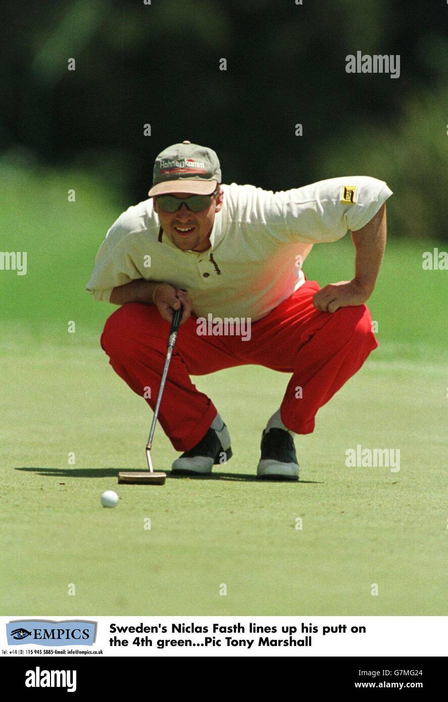 GOLF, Alfred Dunhill PGA, Houghton Golf Course, Johannesburg, South