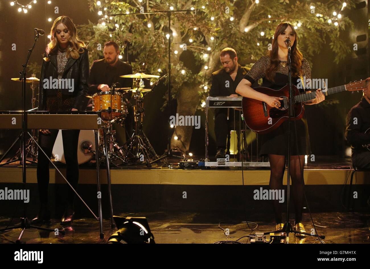 First Aid Kit during filming of the Graham Norton Show at the London