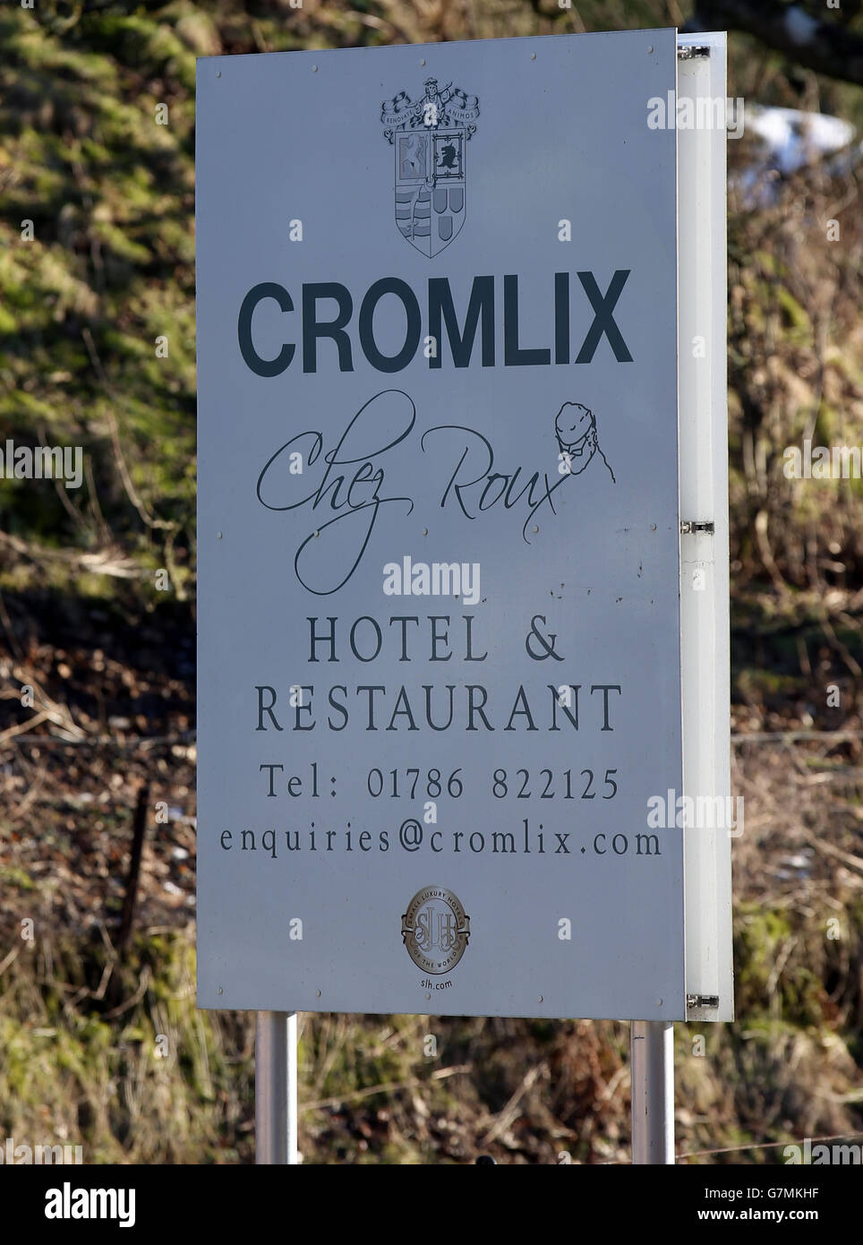 Cromlix House Hotel at Kinbuck near Dunblane after it was confirmed